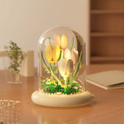 Tulipán con luz LED